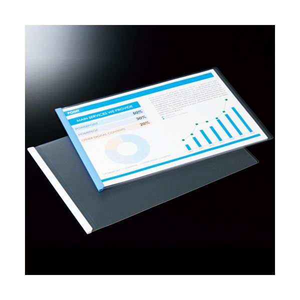 (まとめ)TANOSEE 再生レールホルダー A3ヨコ 10枚収容 白 1セット(30冊:10冊3パック) 5セット (まとめ)TANOSEE 再生レールホルダー A3ヨコ 10枚収容 白 1セット(30冊:10冊3パック) 5セット