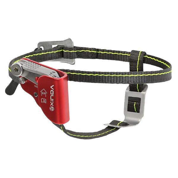 ロッククライミングフットアセンダー屋外ライザーツリークライミング安全装備赤