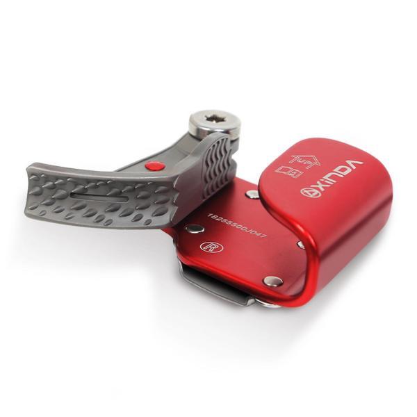 ロッククライミングフットアセンダー屋外ライザーツリークライミング安全装備赤