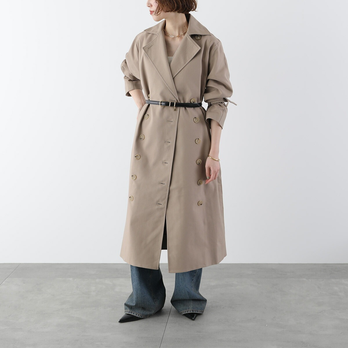 CELINE セリーヌ ナローベルト ELEGANT CHARM 1 エレガント チャーム 45BBQ3A01.38NO レディース トリオンフ レザー Bla CELINE セリーヌ ナローベルト ELEGANT CHARM 1 エレガント チャーム 45BBQ3A01.38NO レディース トリオンフ レザー Bla