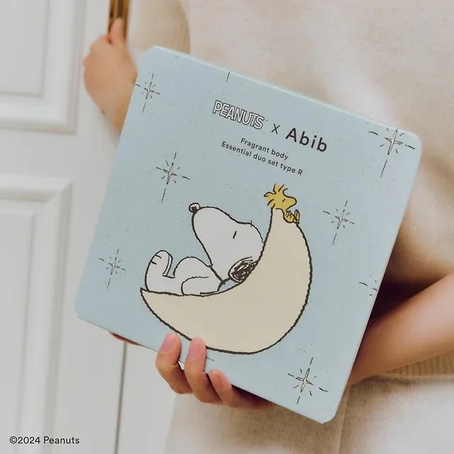 [24FW/New](24年11月5日発売)プラグラントボディウォッシュ&ローションデュオセット(+ピーナッツ毛布+ミニポスター贈呈)#ピーナッツコラボ