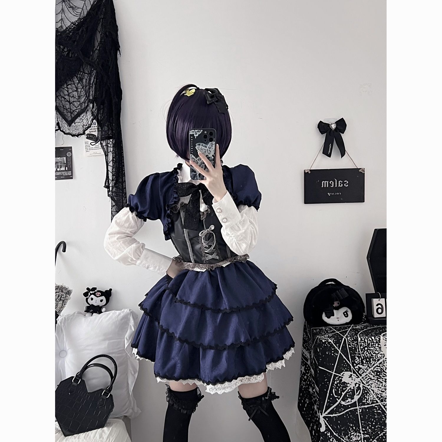 【漫画展オススメ】中二病でも恋がしたい Cos 衣装 Xiaotiaoyu 六花 コスプレ レディース ロリータ 【漫画展オススメ】中二病でも恋がしたい Cos 衣装 Xiaotiaoyu 六花 コスプレ レディース ロリータ