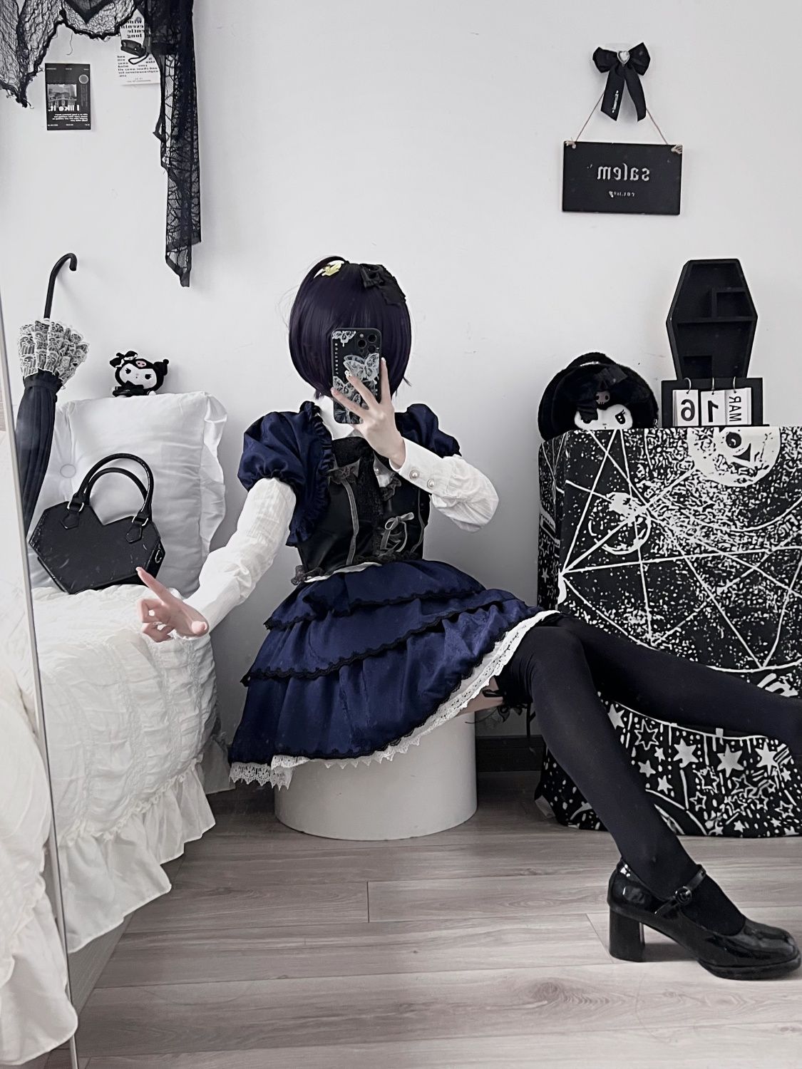 【漫画展オススメ】中二病でも恋がしたい Cos 衣装 Xiaotiaoyu 六花 コスプレ レディース ロリータ 【漫画展オススメ】中二病でも恋がしたい Cos 衣装 Xiaotiaoyu 六花 コスプレ レディース ロリータ