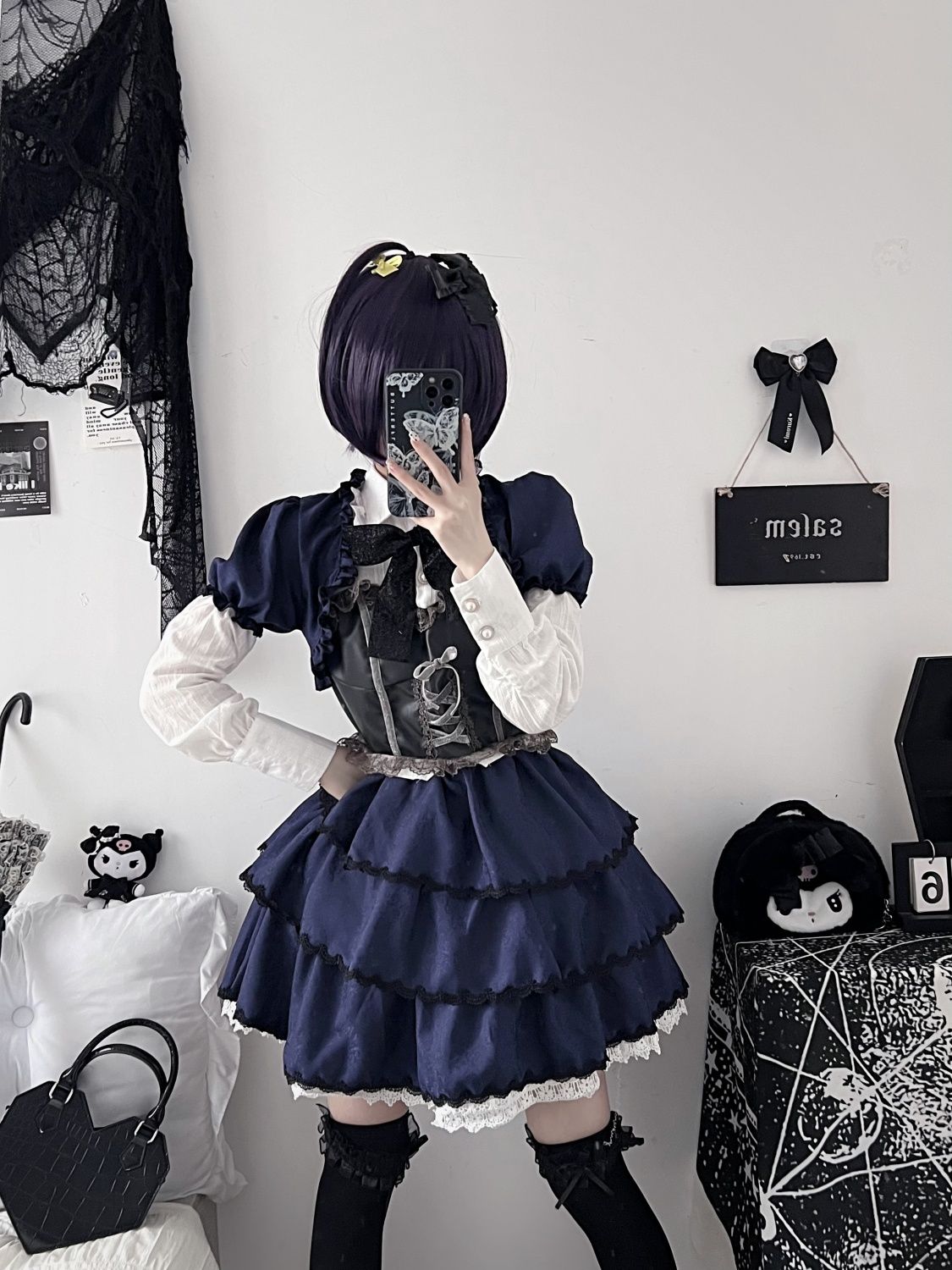 【漫画展オススメ】中二病でも恋がしたい Cos 衣装 Xiaotiaoyu 六花 コスプレ レディース ロリータ 【漫画展オススメ】中二病でも恋がしたい Cos 衣装 Xiaotiaoyu 六花 コスプレ レディース ロリータ