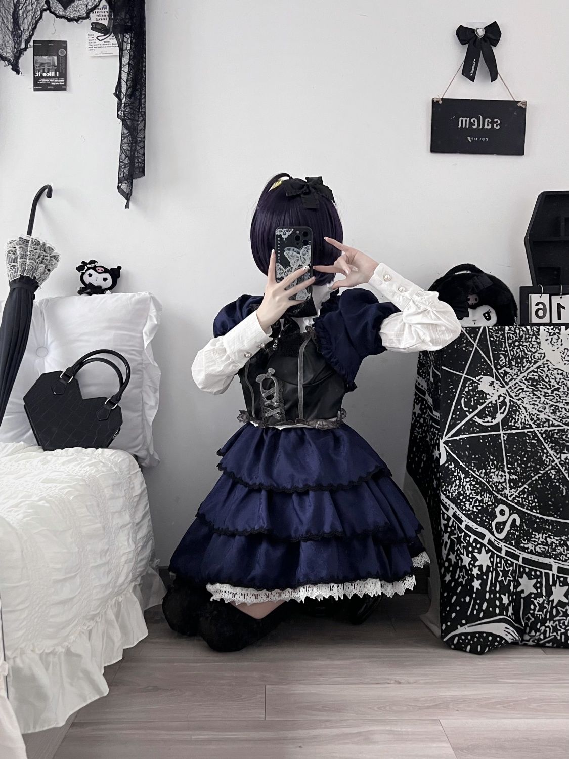 【漫画展オススメ】中二病でも恋がしたい Cos 衣装 Xiaotiaoyu 六花 コスプレ レディース ロリータ 【漫画展オススメ】中二病でも恋がしたい Cos 衣装 Xiaotiaoyu 六花 コスプレ レディース ロリータ