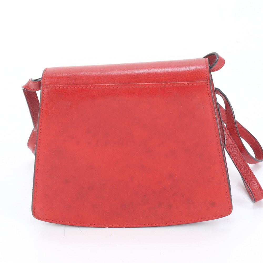 ヴィンテージ クロスボディ ゴールド 金具 レザー ショルダーバッグ 斜め掛け ハンド トート レディース ERE CP12-2 中古 ヴィンテージ クロスボディ ゴールド 金具 レザー ショルダーバッグ 斜め掛け ハンド トート レディース ERE CP12-2 中古