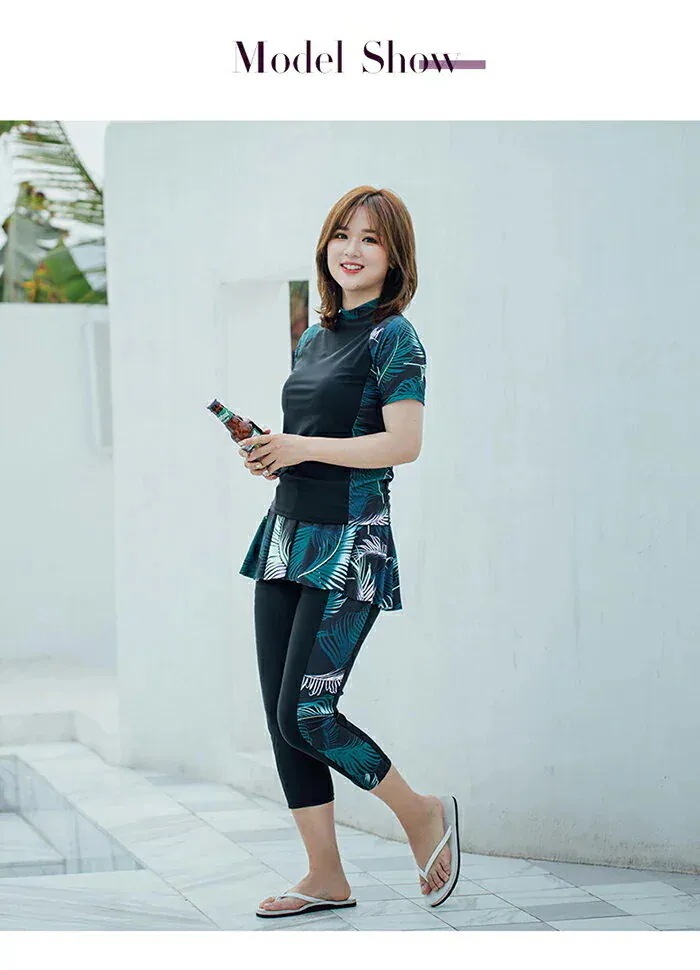 激安水着 体型カバー水着 レディース 3点セット 温泉 水遊び ミセス 代 30代 40代 50代 オトナ女子 温泉 胸元 お腹 お尻 太もも 女性 大きいサイズ XL-4XL 海水浴 ビーチやリ