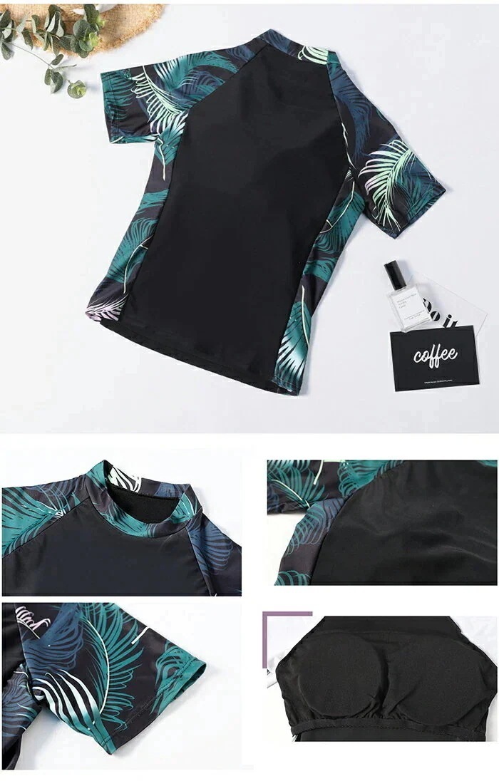 激安水着 体型カバー水着 レディース 3点セット 温泉 水遊び ミセス 代 30代 40代 50代 オトナ女子 温泉 胸元 お腹 お尻 太もも 女性 大きいサイズ XL-4XL 海水浴 ビーチやリ