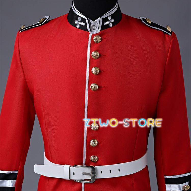 XS/S/M/L/XL 伯爵 貴族 服 男性用スーツ 4点セット 皇室 儀仗隊