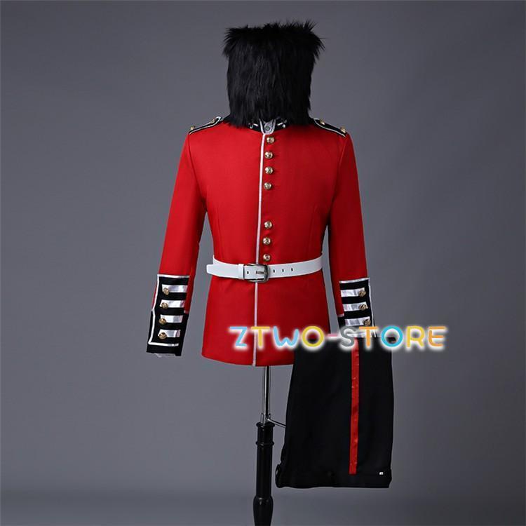 XS/S/M/L/XL 伯爵 貴族 服 男性用スーツ 4点セット 皇室 儀仗隊