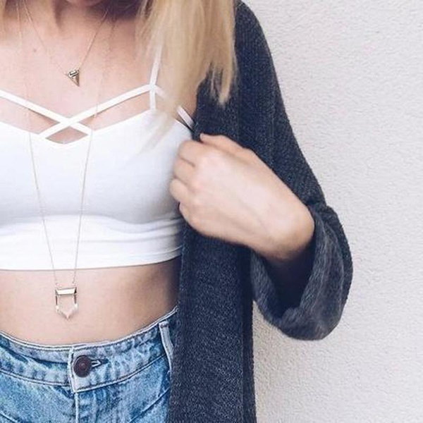 新しいセクシーな女性は白いブラジャーをカットします。Bustier Crop Top Bralette Strappy Crochet Croust Croppedt Blusas Bandage Ha 新しいセクシーな女性は白いブラジャーをカットします。Bustier Crop Top Bralette Strappy Crochet Croust Croppedt Blusas Bandage Ha