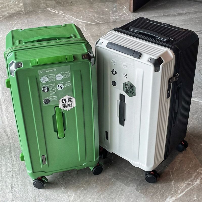 スーツケース キャリーケース フロントオープン 女性 多機能カップホルダー付きスーツケース ビルトインカップホルダー ビジネス 機内持込 超軽量 大型 軽量 静音 ダブルキャ スーツケース キャリーケース フロントオープン 女性 多機能カップホルダー付きスーツケース ビルトインカップホルダー ビジネス 機内持込 超軽量 大型 軽量 静音 ダブルキャ