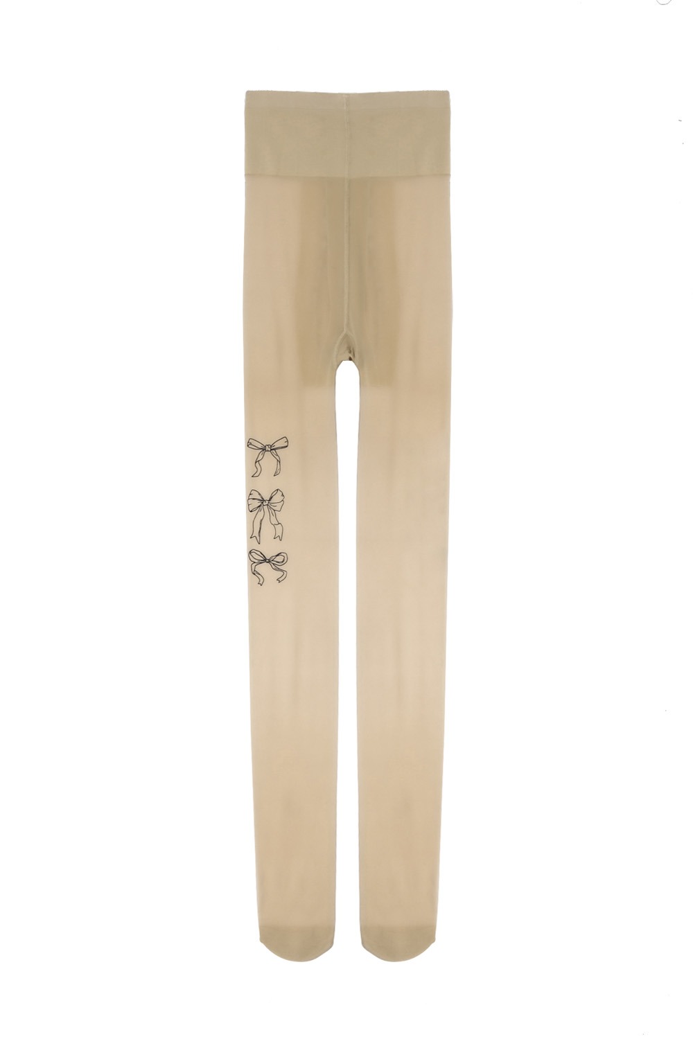 【NEWJEANS 着用】 ODDONEOUT_3 RIBBON PRINTED STOCKING (2 COLOR)