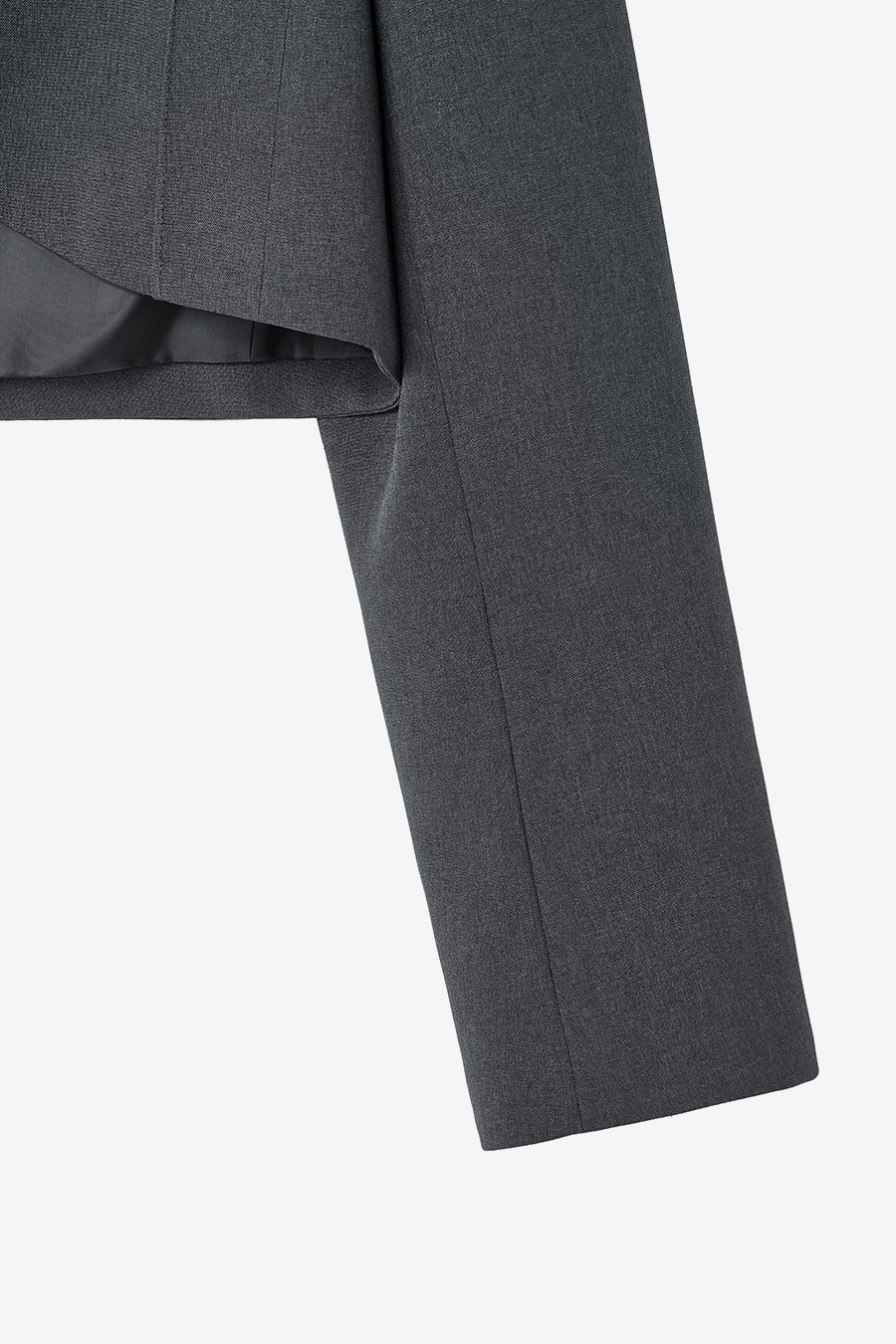 【INSILENCE】 SHORT LIGHT JACKET : CHARCOAL 【INSILENCE】 SHORT LIGHT JACKET : CHARCOAL