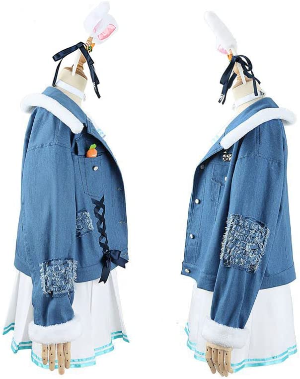 兎田ぺこら フルセット コスプレ衣装 バーチャルYouTuber VTuber コスチューム 変装 ステージ服 イベントハロウィン 仮装