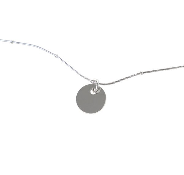 【threetimes】Pink coin necklace ネックレス | 韓国 Qoo10] threetimes Pink coin necklace