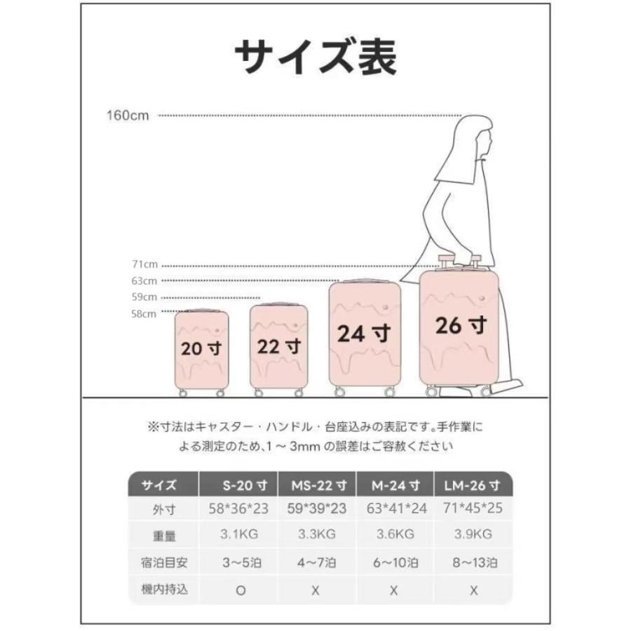 スーツケース アイスクリーム 牛乳 スーツケース USB充電可能 TSAローク搭載 機内持ち込み カップホルダー キャリーケース キャリーバッグ 軽量 短途旅行