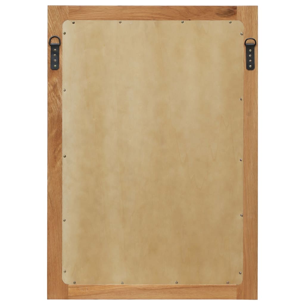 ミラー 50x70cm オーク無垢材 ミラー 50x70cm オーク無垢材