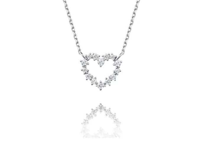 シルバーネックレスH0154