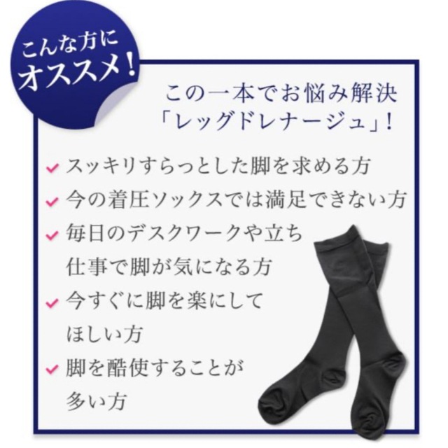 スパトリートメント レッグドレナージュ M 2足