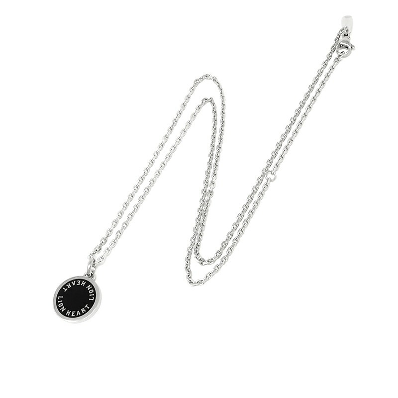 LH-1 サークルコイン ネックレス サージカルステンレス 03NE0395SV ステンレスネックレス (金属アレルギー対応) ペンダント メンズ ブラン LH-1 サークルコイン ネックレス サージカルステンレス 03NE0395SV ステンレスネックレス (金属アレルギー対応) ペンダント メンズ ブラン