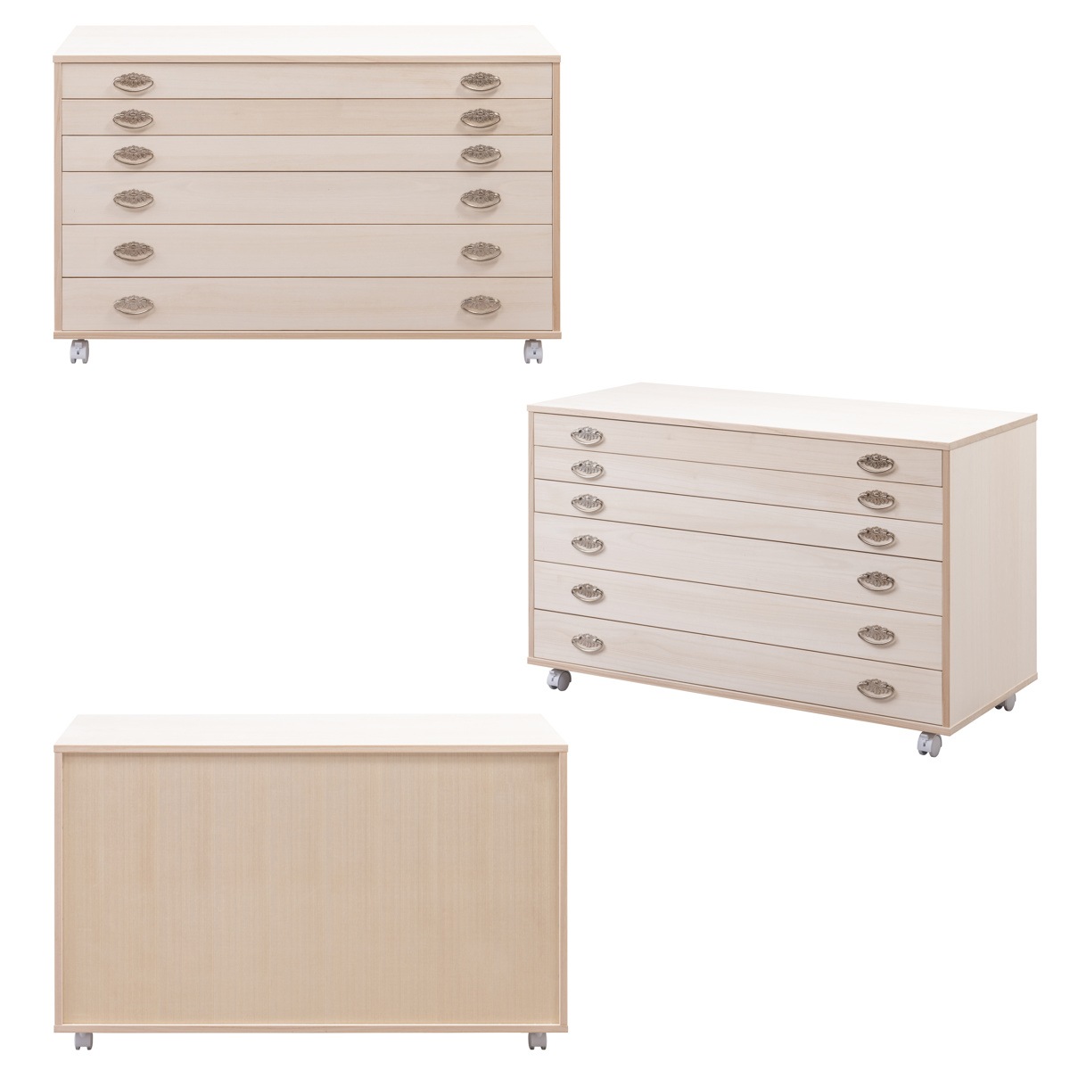 桐タンス 幅99.5cm 6段 シルバー金具 キャスター付 日本製 桐 たんす チェスト 収納 完成品 天然木 国産 家具 積み重ね 引き出し 六段 生地仕上げ たとう紙が入る 木製 シンプル 桐タンス 幅99.5cm 6段 シルバー金具 キャスター付 日本製 桐 たんす チェスト 収納 完成品 天然木 国産 家具 積み重ね 引き出し 六段 生地仕上げ たとう紙が入る 木製 シンプル