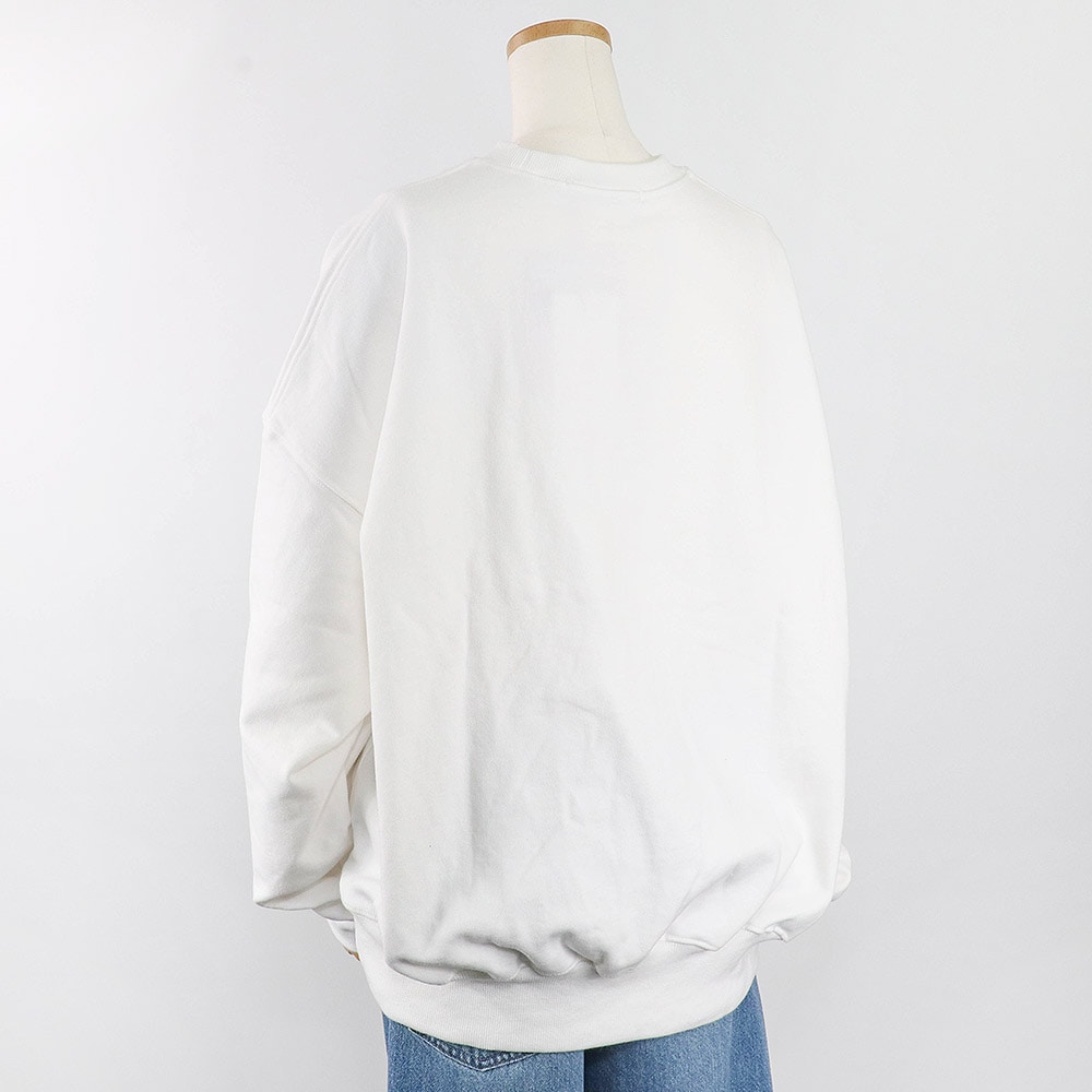 SWEATSHIRT FLOWERMARDI WHITE MINT 長袖 レディース 韓国 ファッション アパレル