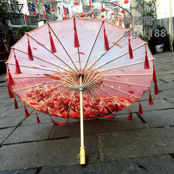 傘舞踊傘唐傘和傘番傘紙傘和装和風晴雨兼用長傘小道具
