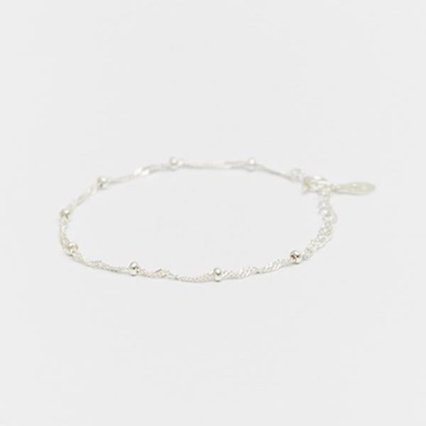 【HANNA543.】B545S▲ブレスレット▲シルバー▲TXT着用 Qoo10] HANNA543 bts v 着用 Bracelets(B : 腕時計・アクセサリー