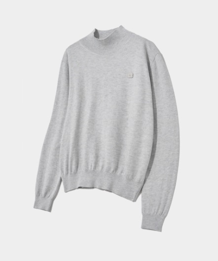 【SATUR】 ALL DAY SATUR BASIC TURTLE NECK : MELANGE GRAY