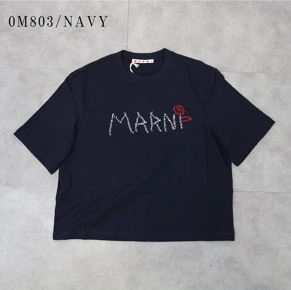 Qoo10] マルニ 大人もOK ロゴTシャツ M01444