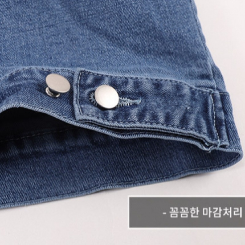 (Juans) オーバーフィットチャイナカラージップアップデニムジャケット JBJP1058 (Juans) オーバーフィットチャイナカラージップアップデニムジャケット JBJP1058