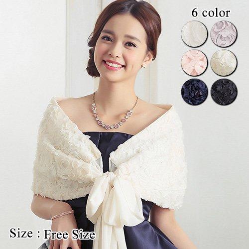 ・ショール シフォン シンプル スパンコール モチーフレース メリハリ 花柄 愛らしい フラワー レース フリーサイズ グラシア ・ショール シフォン シンプル スパンコール モチーフレース メリハリ 花柄 愛らしい フラワー レース フリーサイズ グラシア
