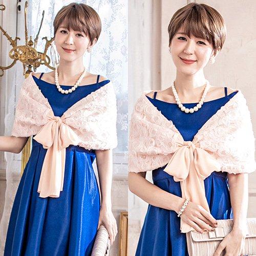 ・ショール シフォン シンプル スパンコール モチーフレース メリハリ 花柄 愛らしい フラワー レース フリーサイズ グラシア ・ショール シフォン シンプル スパンコール モチーフレース メリハリ 花柄 愛らしい フラワー レース フリーサイズ グラシア