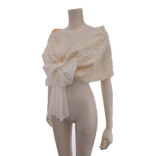 ・ショール シフォン シンプル スパンコール モチーフレース メリハリ 花柄 愛らしい フラワー レース フリーサイズ グラシア ・ショール シフォン シンプル スパンコール モチーフレース メリハリ 花柄 愛らしい フラワー レース フリーサイズ グラシア