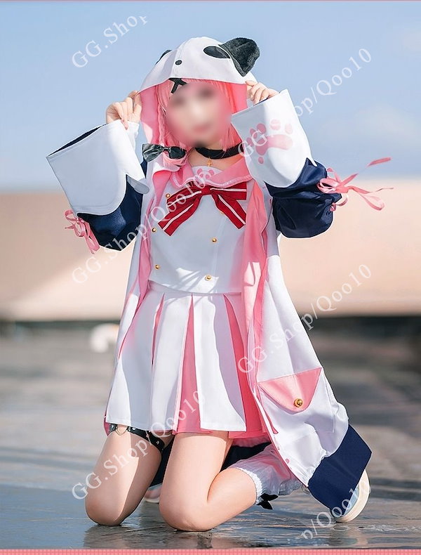 笹木咲　コスプレ　フルセット　靴付　にじさんじ VTuber 笹木咲（ささきさく） 3周年 新衣装 コスプレ衣装 『にじ