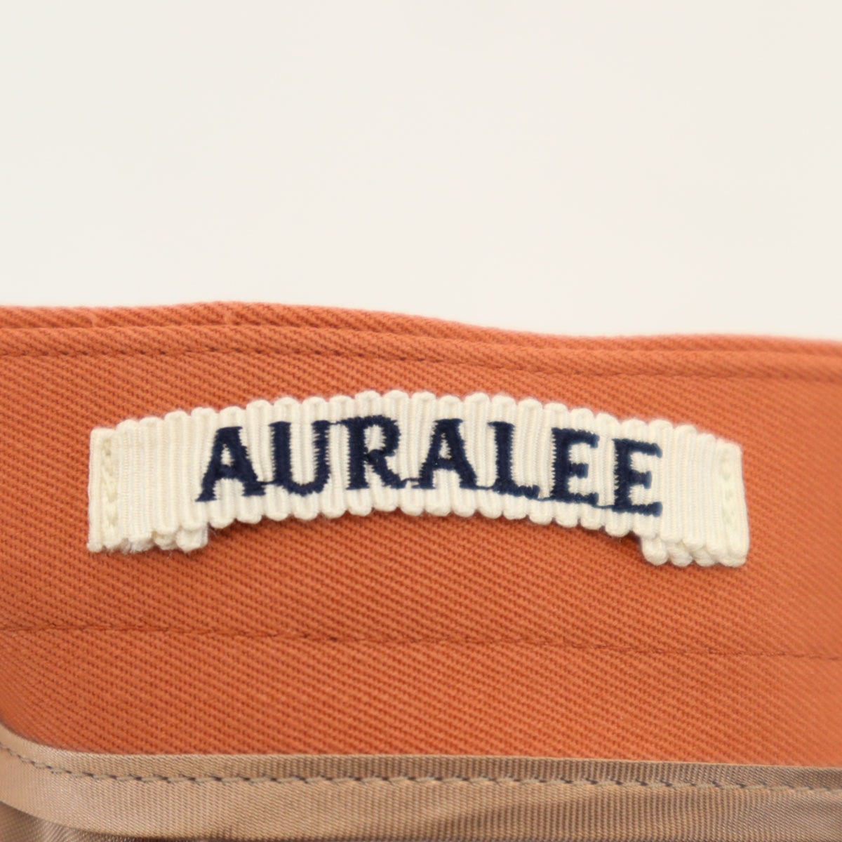 日本製 ロング丈 ボックス プリーツスカート テラコッタ レディース 古着 日本製 ロング丈 ボックス プリーツスカート テラコッタ レディース 古着