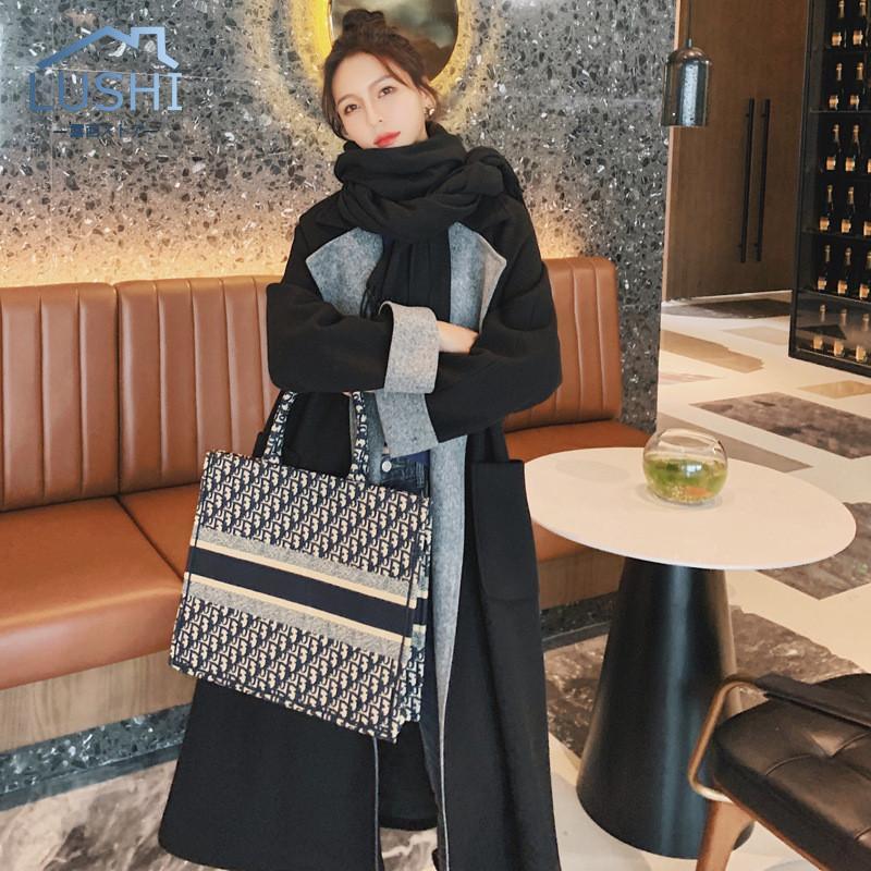 新入庫 チェスターコート レディース コート ロング丈 トレンチコート ラシャ アウター 無地 ブラック カジュアル 秋冬 ゆったり 着痩せ フォマール 通勤