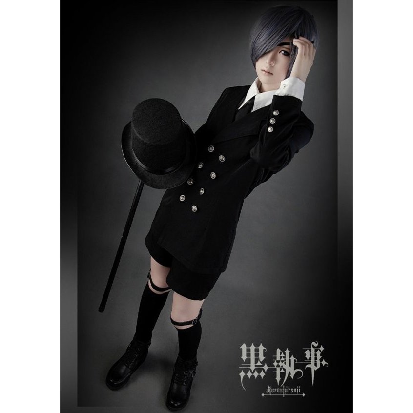 高品質コスプレ衣装 黒執事 シエル ファ ホビー コスプレ正規品 大得価