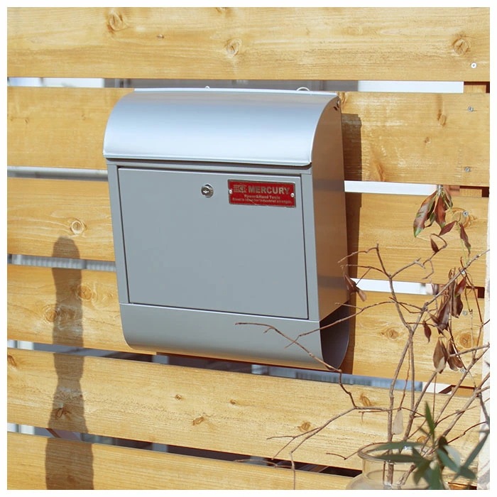 マーキュリー ポスト 通販 壁掛け おしゃれ 大型 郵便受け 郵便ポスト 鍵付き レトロ 郵便 ポス