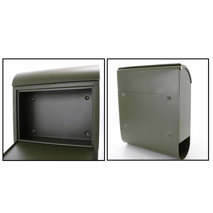 マーキュリー ポスト 通販 壁掛け おしゃれ 大型 郵便受け 郵便ポスト 鍵付き レトロ 郵便 ポス