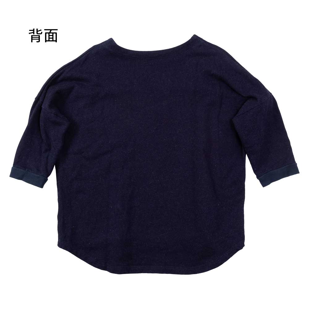 45R 山ものがたりのオーシャンTシャツ（動物たち・インディゴ） 取扱