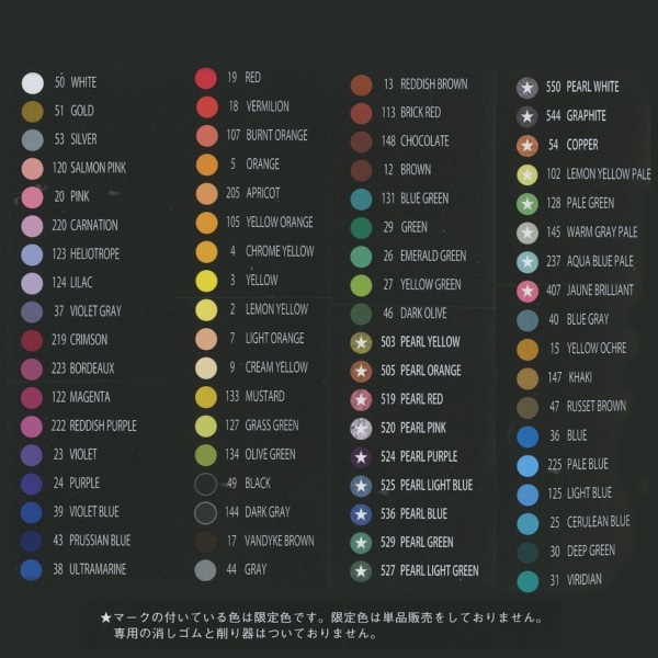 限定 クーピーペンシル キューブボックス72【ブラック】クーピー 72色 ギフト プレゼント FY72BOX-BK