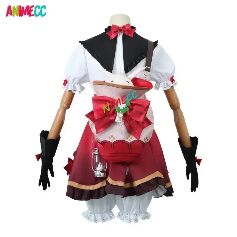Animecc-klee-女の子のためのスターライトコスプレ 肌に衝撃を与えるゲンシンのかつらと靴 ハロウィーンパーティーの衣装 新しい