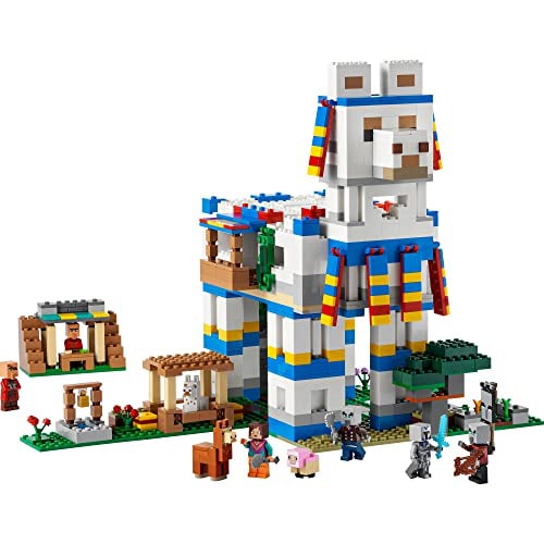 500-50000円のマイクラのラマ Qoo10] レゴ マインクラフト ラマの村 クリスマスプレ