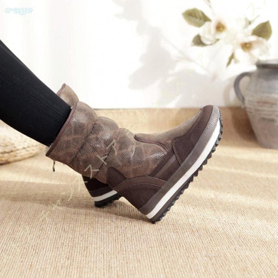 アウトドア 裏起毛 防水 スノーブーツ ウインターブーツ 防寒対策 ロング丈 ムトンブーツ レディース 滑らない 防滑ソール 大人の魅力 ブーツ おしゃれ スノーシューズ