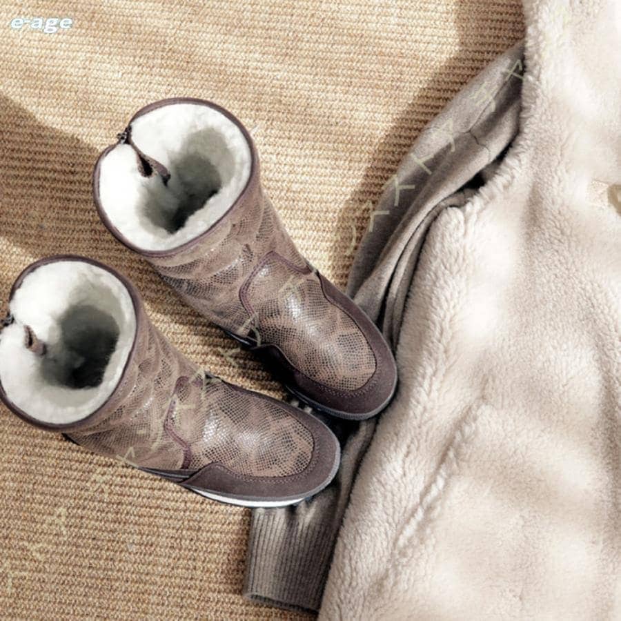 アウトドア 裏起毛 防水 スノーブーツ ウインターブーツ 防寒対策 ロング丈 ムトンブーツ レディース 滑らない 防滑ソール 大人の魅力 ブーツ おしゃれ スノーシューズ