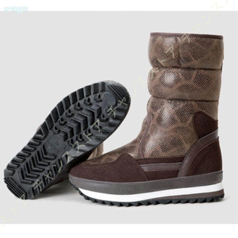 アウトドア 裏起毛 防水 スノーブーツ ウインターブーツ 防寒対策 ロング丈 ムトンブーツ レディース 滑らない 防滑ソール 大人の魅力 ブーツ おしゃれ スノーシューズ