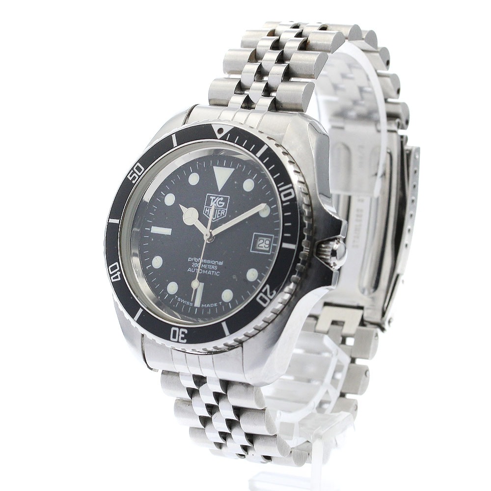 タグホイヤー TAG HEUER 844/5 プロフェッショナル 200m デイト Cal.2824-2 自動巻き メンズ _876483【中古】 タグホイヤー TAG HEUER 844/5 プロフェッショナル 200m デイト Cal.2824-2 自動巻き メンズ _876483【中古】