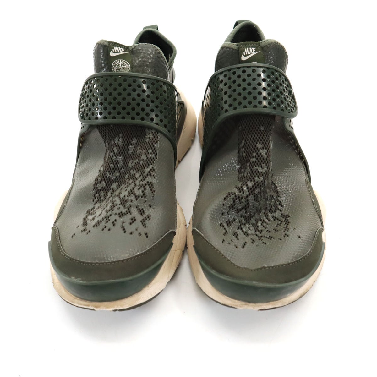 ストーンアイランド Stone Island コラボ ソックダート ミッド スニーカー 27 カーキ 910090-300 メンズ 古着 ストーンアイランド Stone Island コラボ ソックダート ミッド スニーカー 27 カーキ 910090-300 メンズ 古着